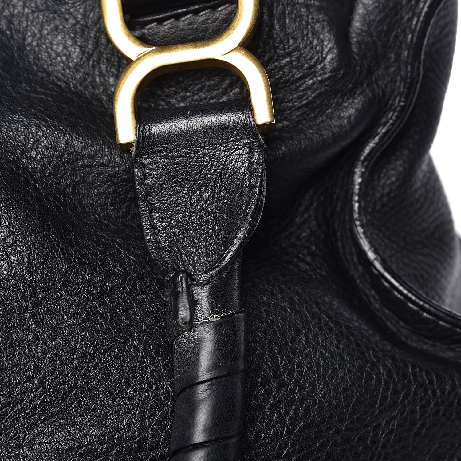 Chloe Calfskin Medium Marcie Satchel Black 10 of 23