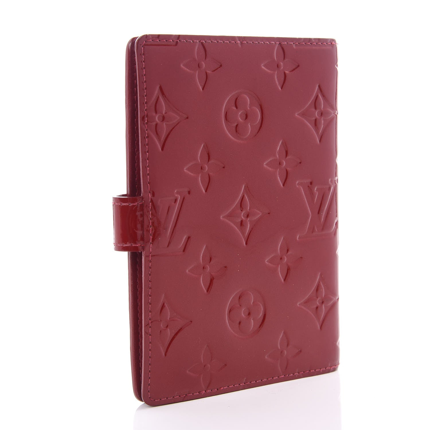 Louis Vuitton Vernis Small Ring Agenda Cover Pomme D'Amour 2 of 8