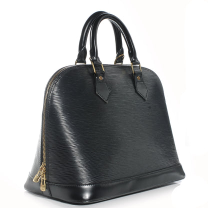 Louis Vuitton Epi Alma Black 3 of 7
