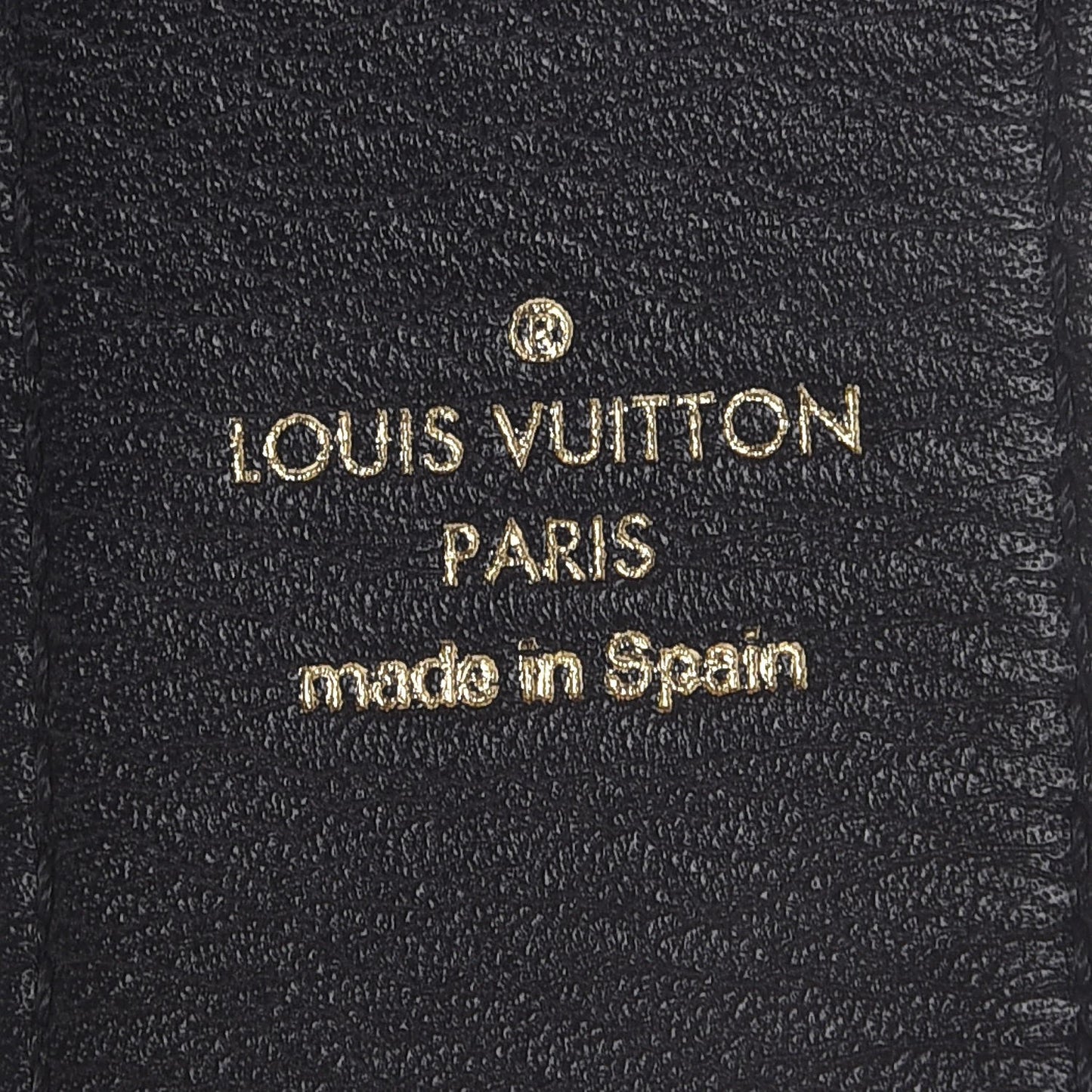 Monogram Bandouliere Shoulder Strap Black