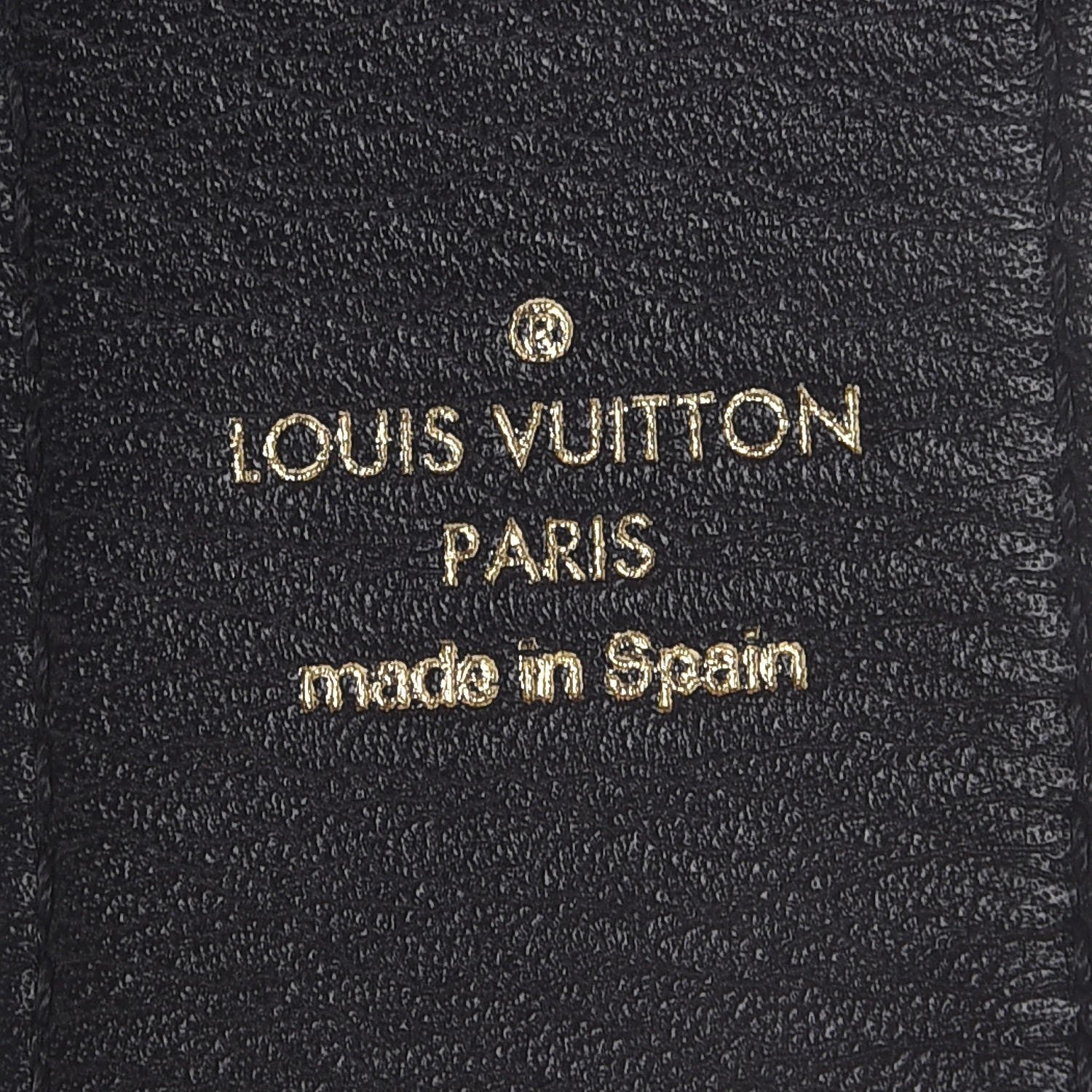 Louis Vuitton Monogram Bandouliere Shoulder Strap Black 2 of 5