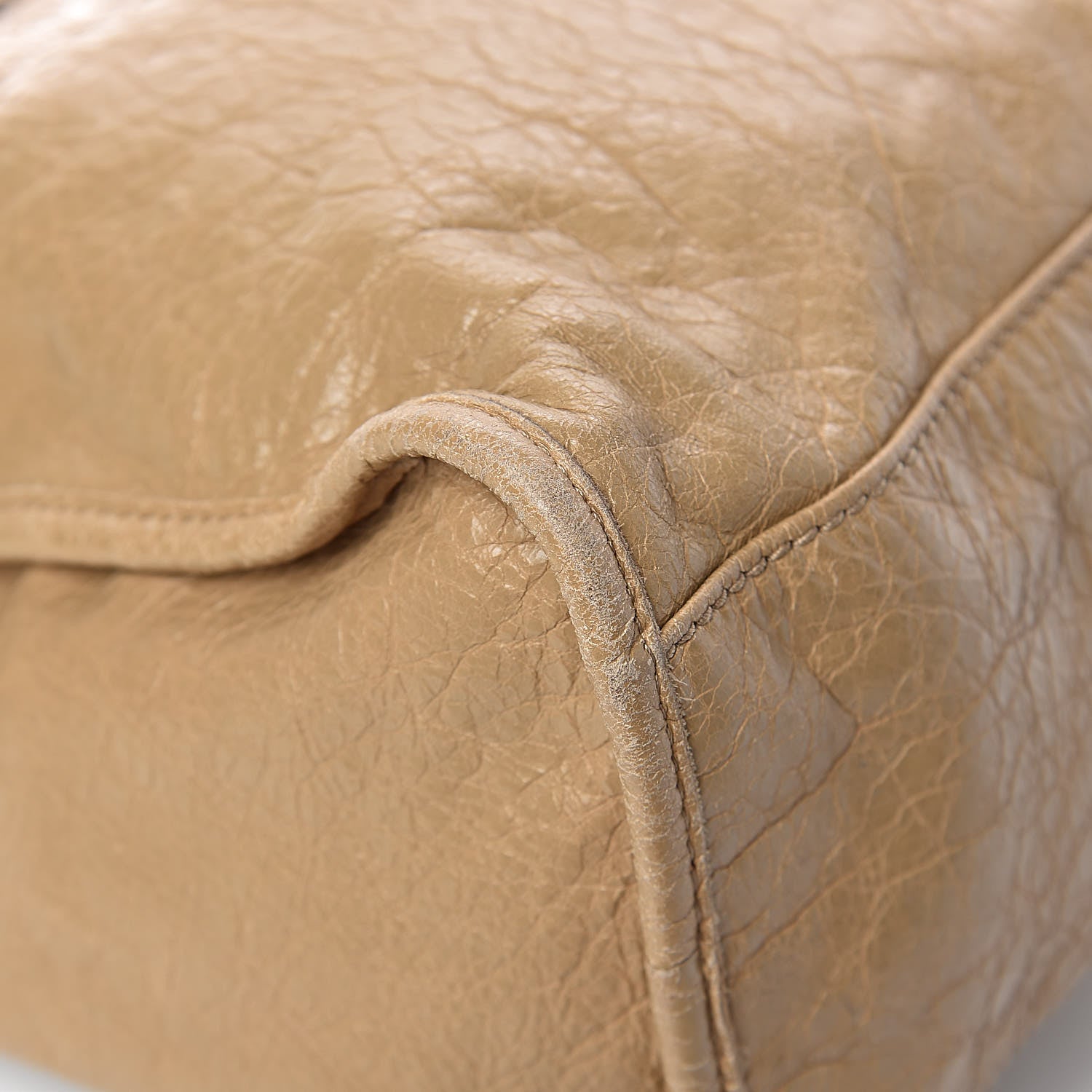 Balenciaga Agneau Giant 12 Gold Hardware City Beige Nougatine 10 of 16