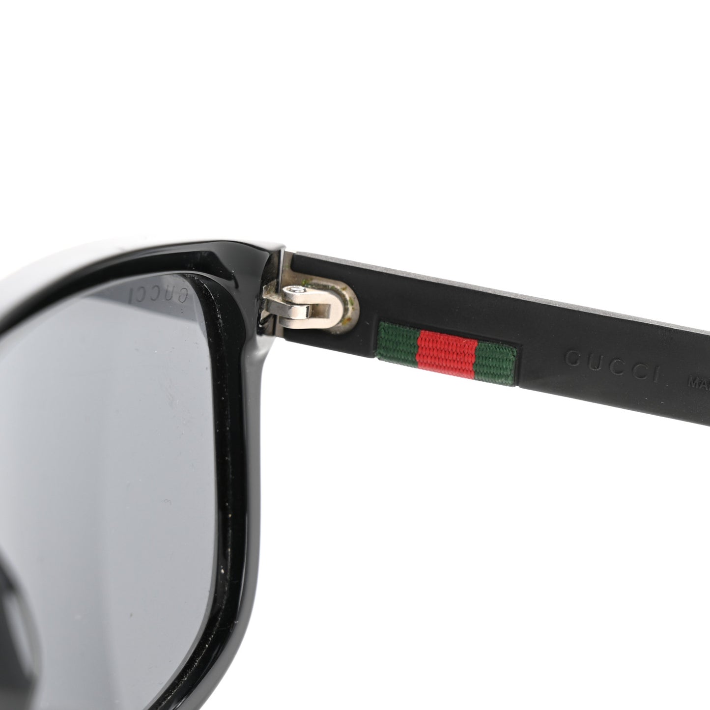 Web Square Frame GG0010S Sunglasses Black