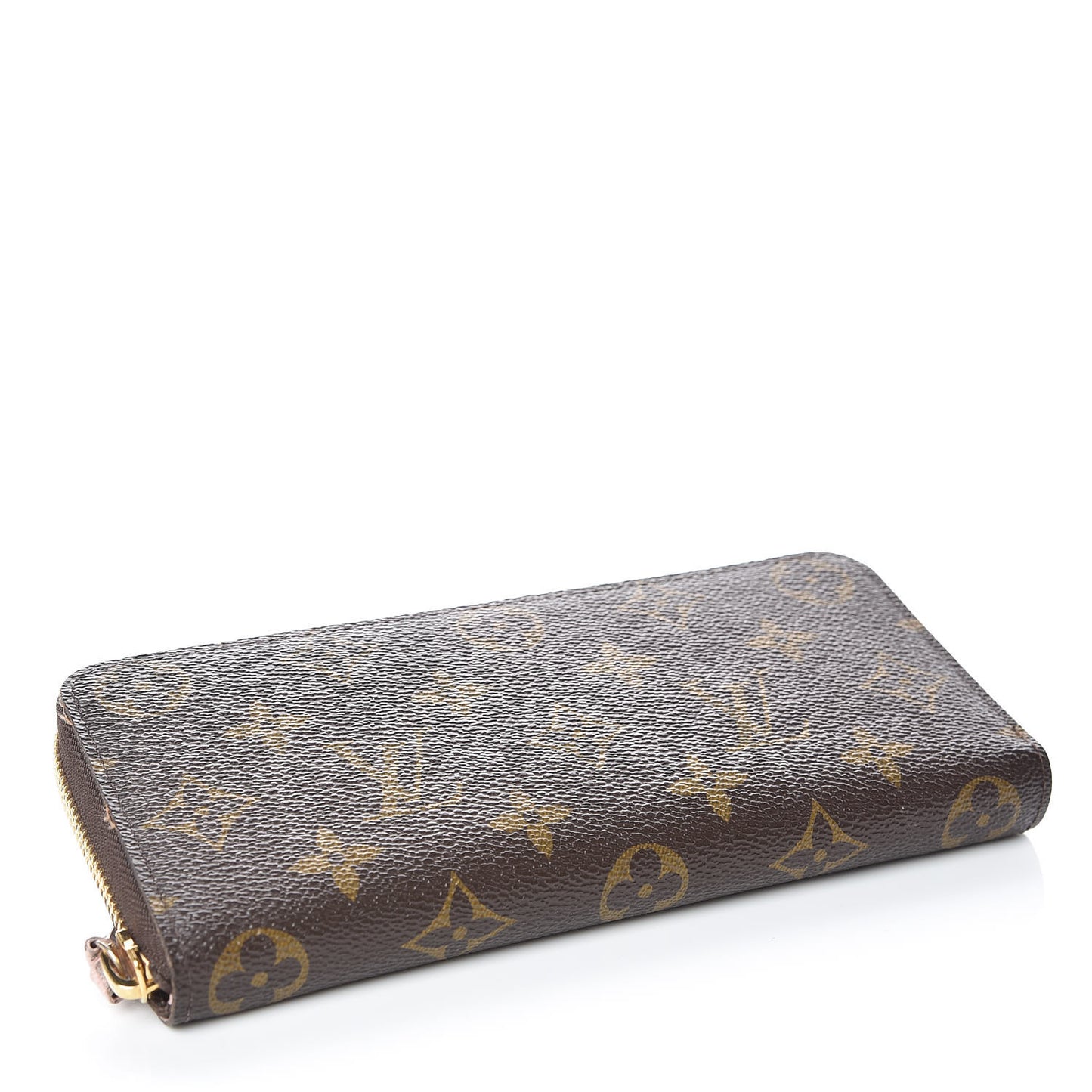 Monogram Clemence Wallet Rose Ballerine