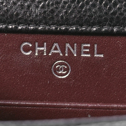 Chanel Caviar Quilted Classic Phone Holder Black 6 of 13