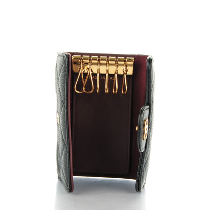 Chanel Caviar Quilted 6 Key Holder Black 5 of 8