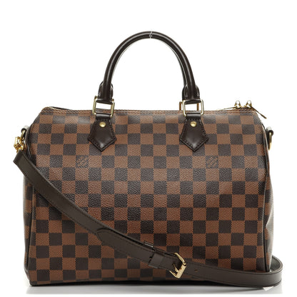Louis Vuitton Damier Ebene Speedy Bandouliere 30 1 of 7