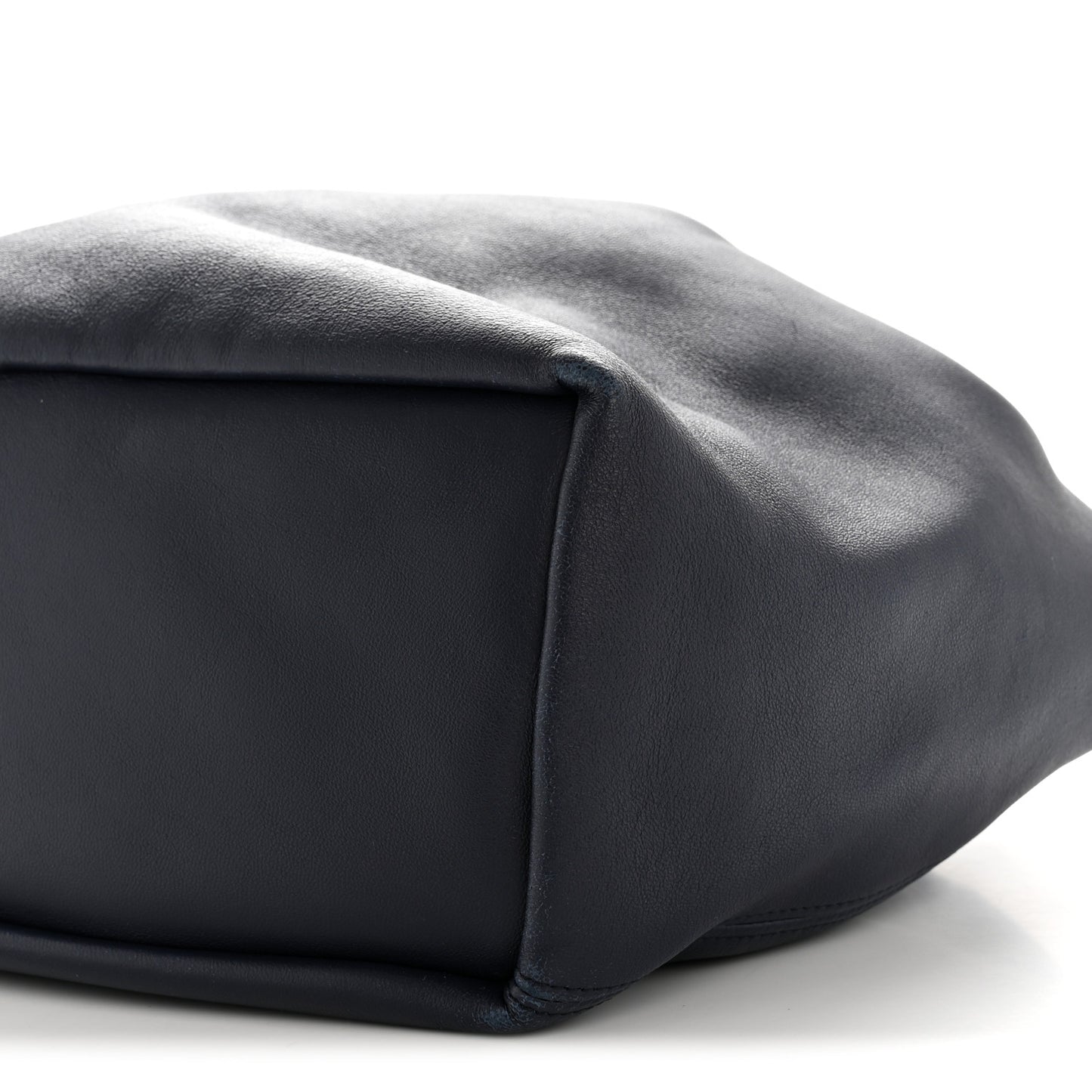 Nappa Small Squeeze Bag Abyss Blue