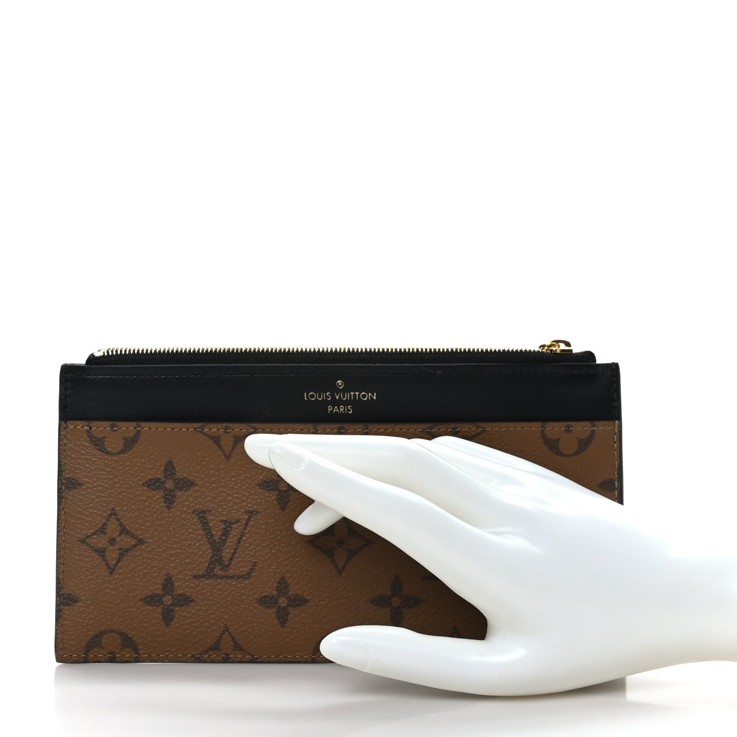 Louis Vuitton Reverse Monogram Slim Purse 2 of 6