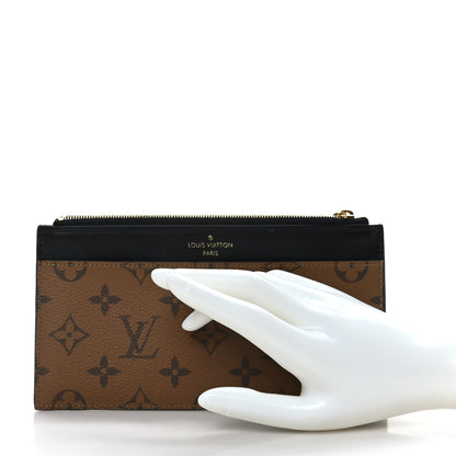 Louis Vuitton Reverse Monogram Slim Purse 2 of 6