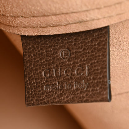Gucci GG Supreme Monogram Web Ophidia Tote Brown 8 of 9