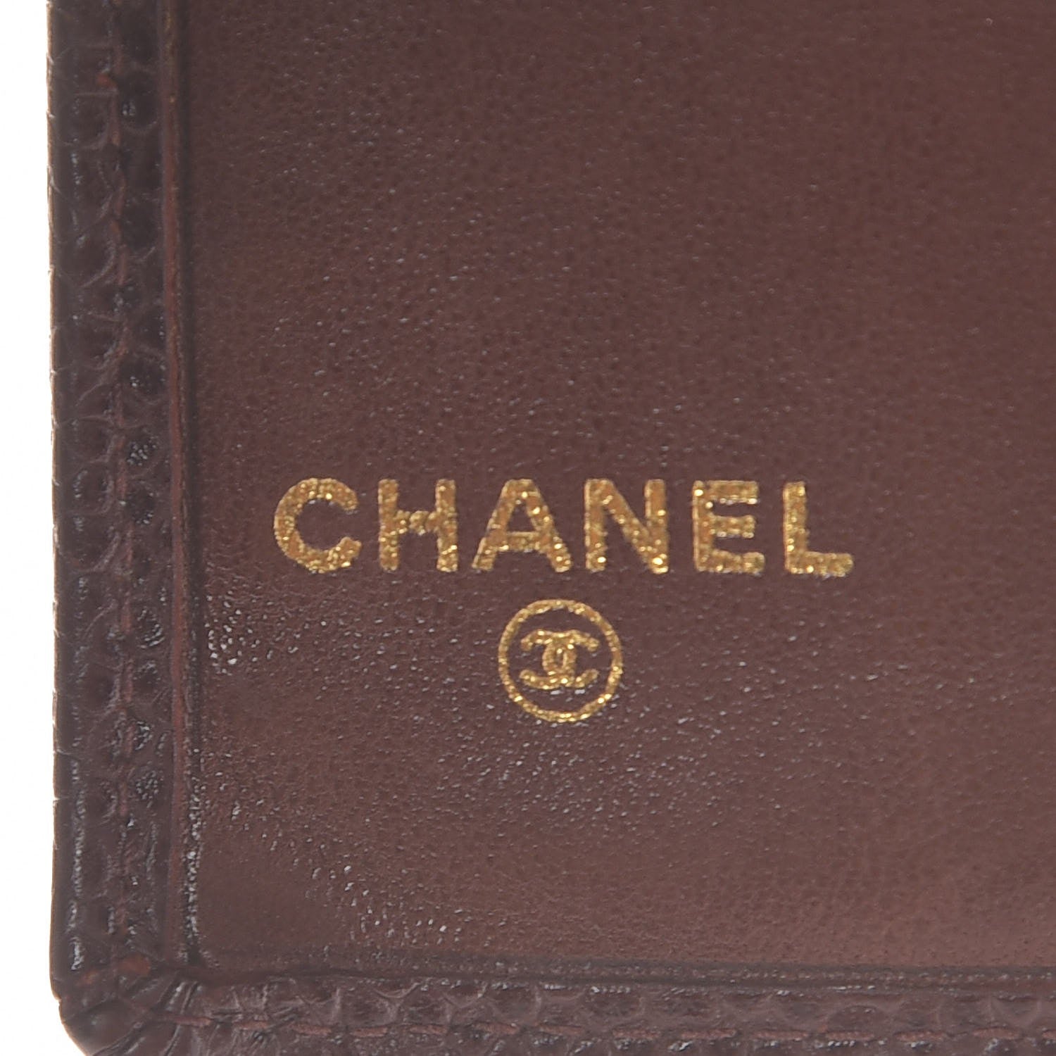 Chanel Caviar Stitched French Wallet Brown 6 of 18