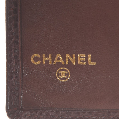 Chanel Caviar Stitched French Wallet Brown 6 of 18