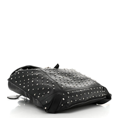 Alexander McQueen Calfskin Studded Padlock Backpack Black 4 of 11