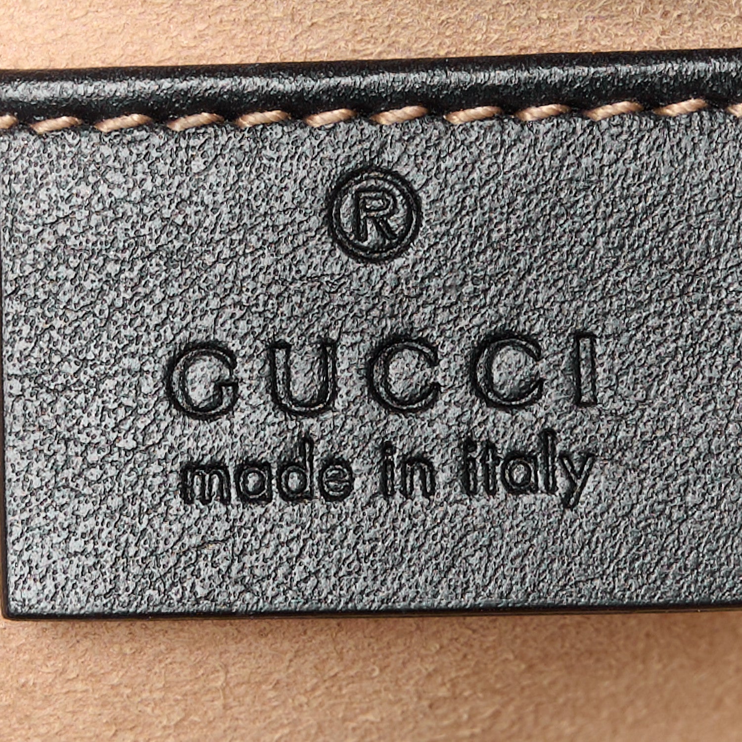 Gucci Calfskin Matelasse Small GG Marmont Chain Shoulder Bag Black 6 of 11