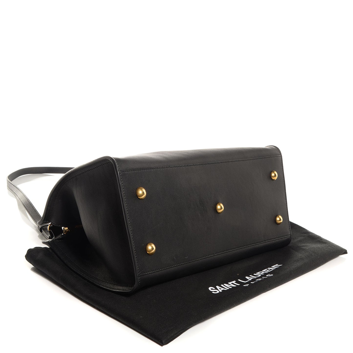 Calfskin Small Classic Y Cabas Black
