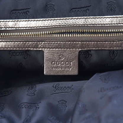 Gucci Metallic Calfskin Medium Hysteria Top Handle Bag Gold 6 of 18