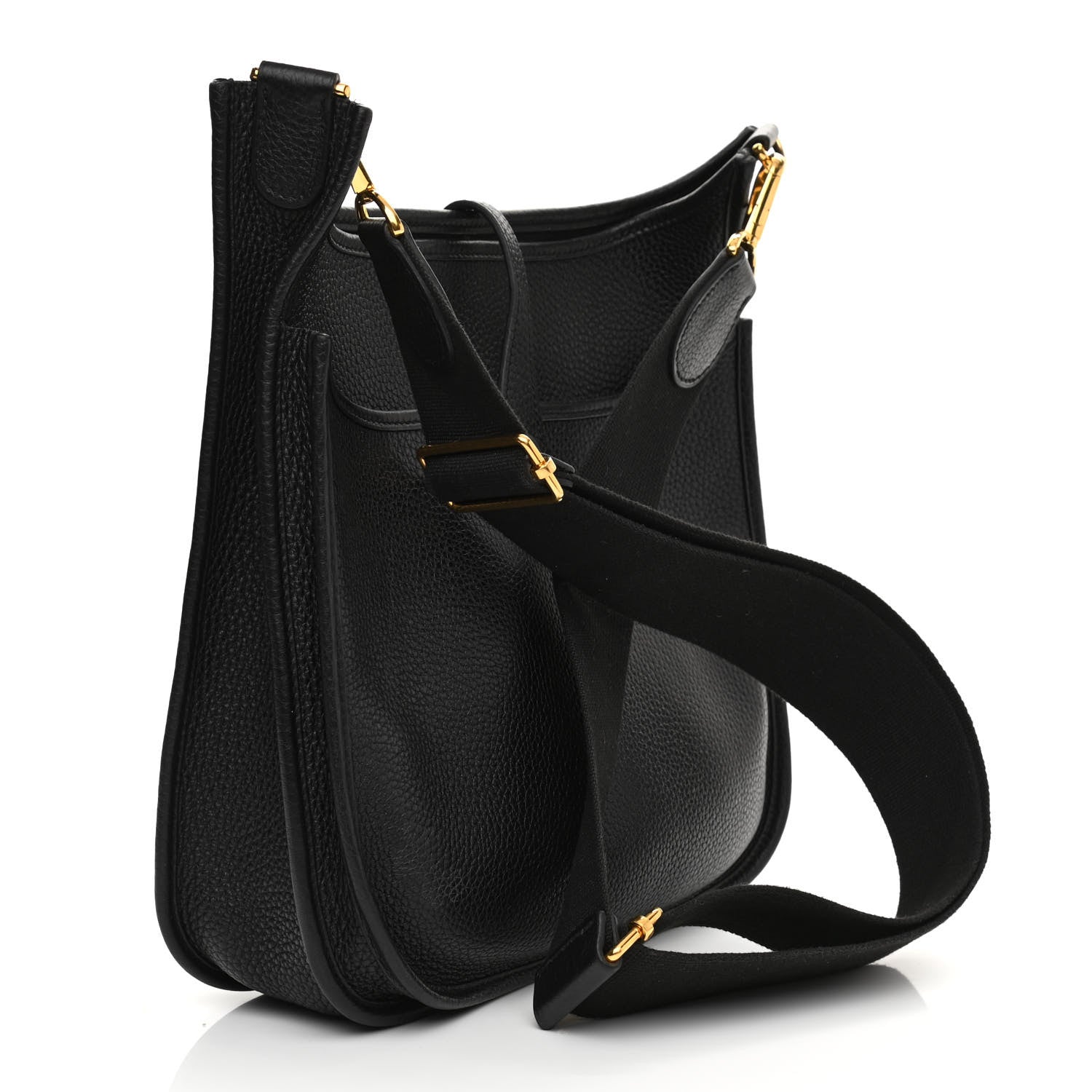 Hermes Taurillon Clemence Evelyne III PM Black 3 of 13