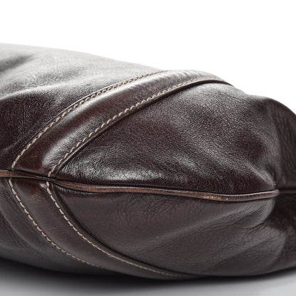 Gucci Calfskin Medium Britt Bag Dark Brown 14 of 14