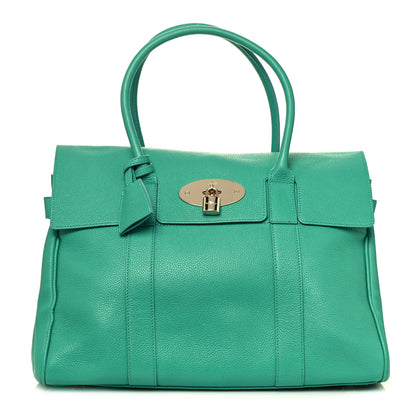 Mulberry Classic Grain Calfskin Small Bayswater Satchel 1 of 15