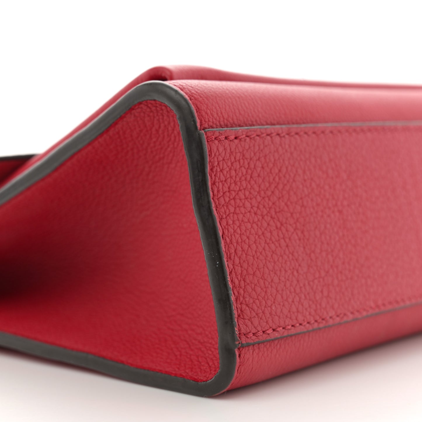 Soft Calfskin Mylockme Chain Bag BB Rubis