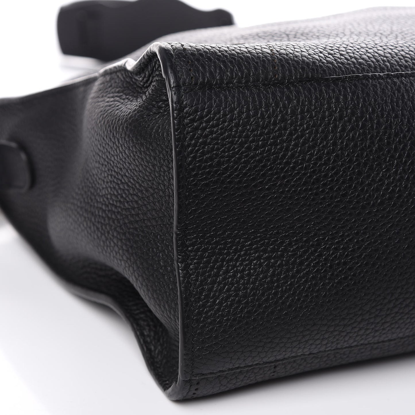 Veau Grana Perforated Blackout Hardware City Black