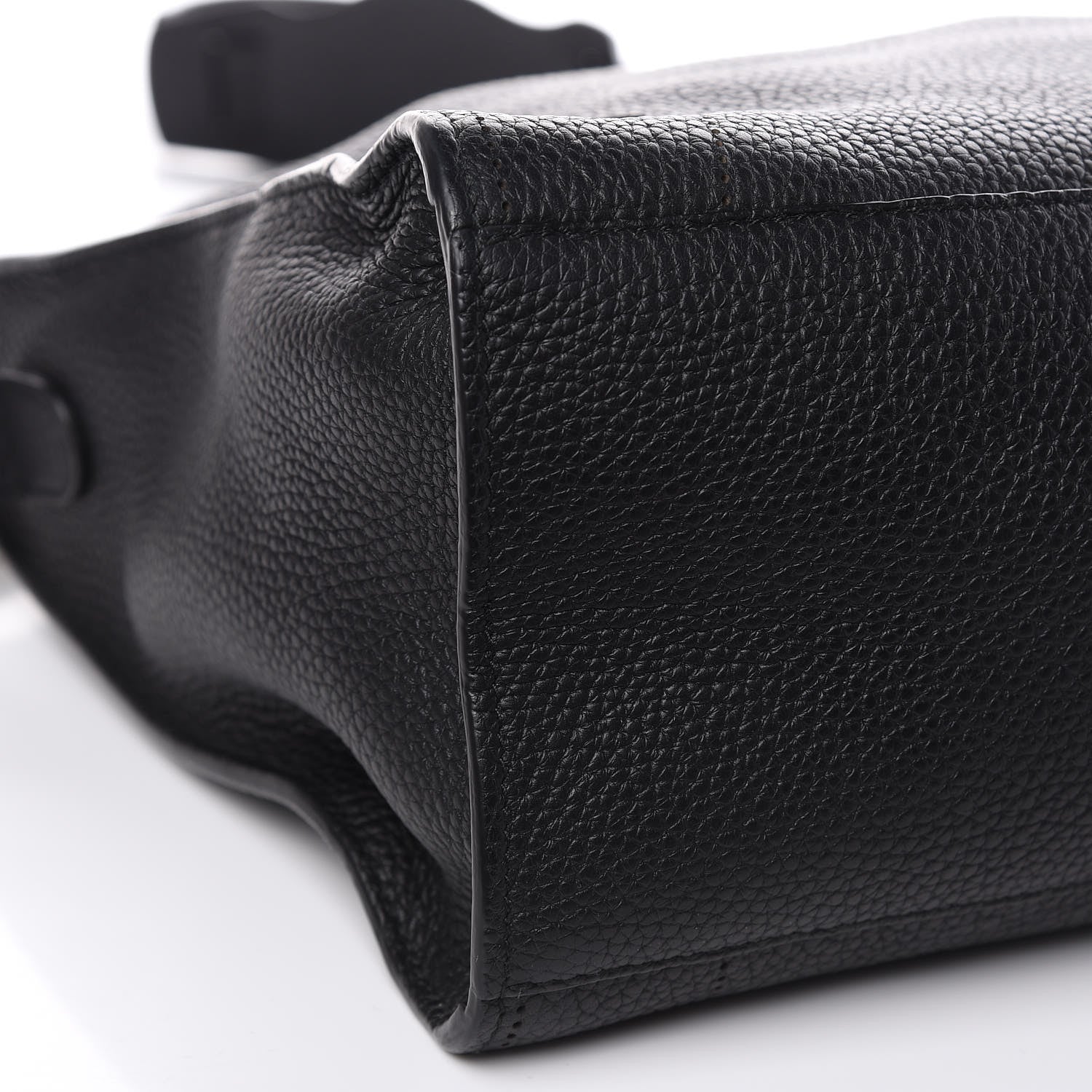 Balenciaga Veau Grana Perforated Blackout Hardware City Black 8 of 11