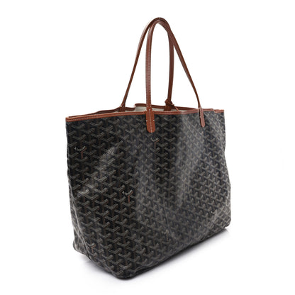 Goyard Goyardine Saint Louis GM Black Gold 4 of 12