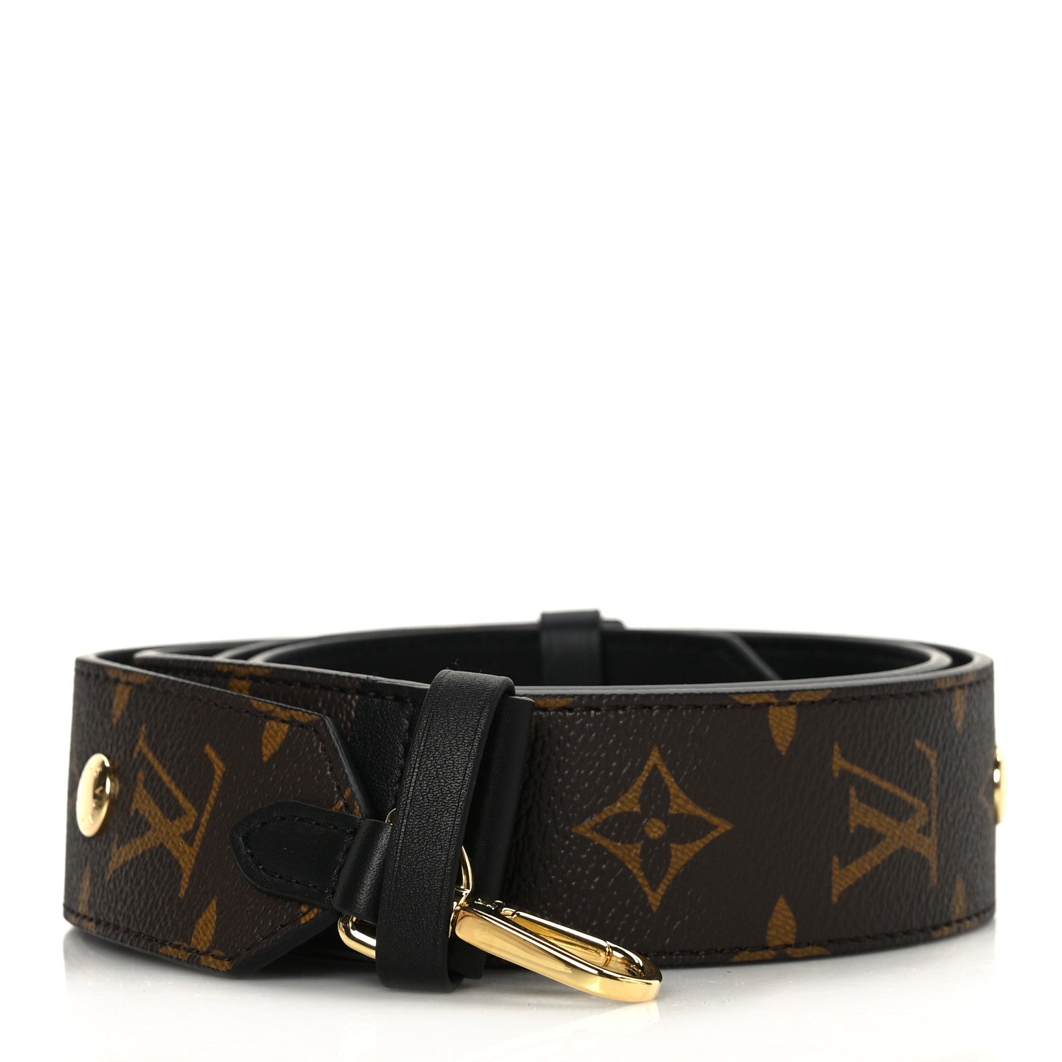 Louis Vuitton Monogram Adjustable Bandouliere Shoulder Strap Black 1 of 4