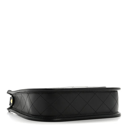 Chanel Calfskin Quilted Hobo Black 4 of 12