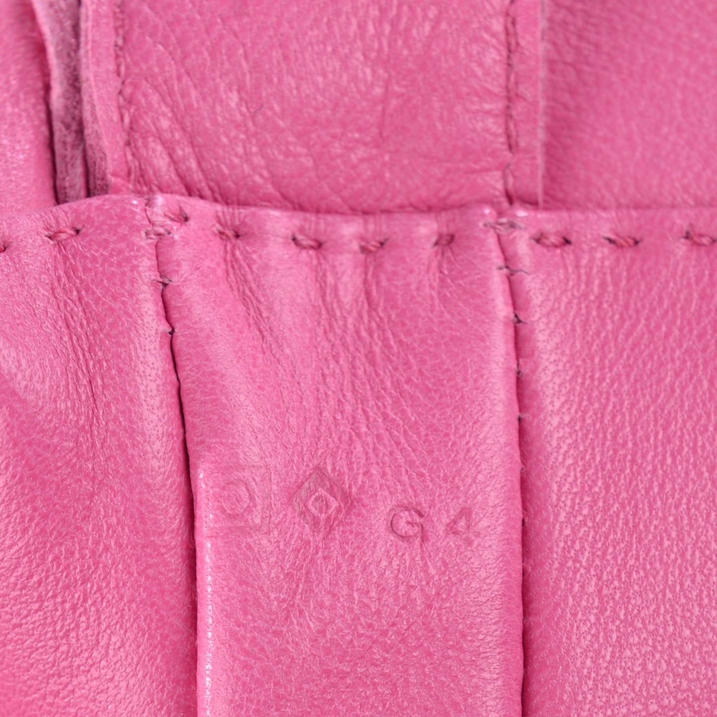 Milo Lambskin Clou De Selle Pouch Rose Tyrien