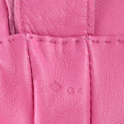 Hermes Milo Lambskin Clou De Selle Pouch Rose Tyrien 12 of 14
