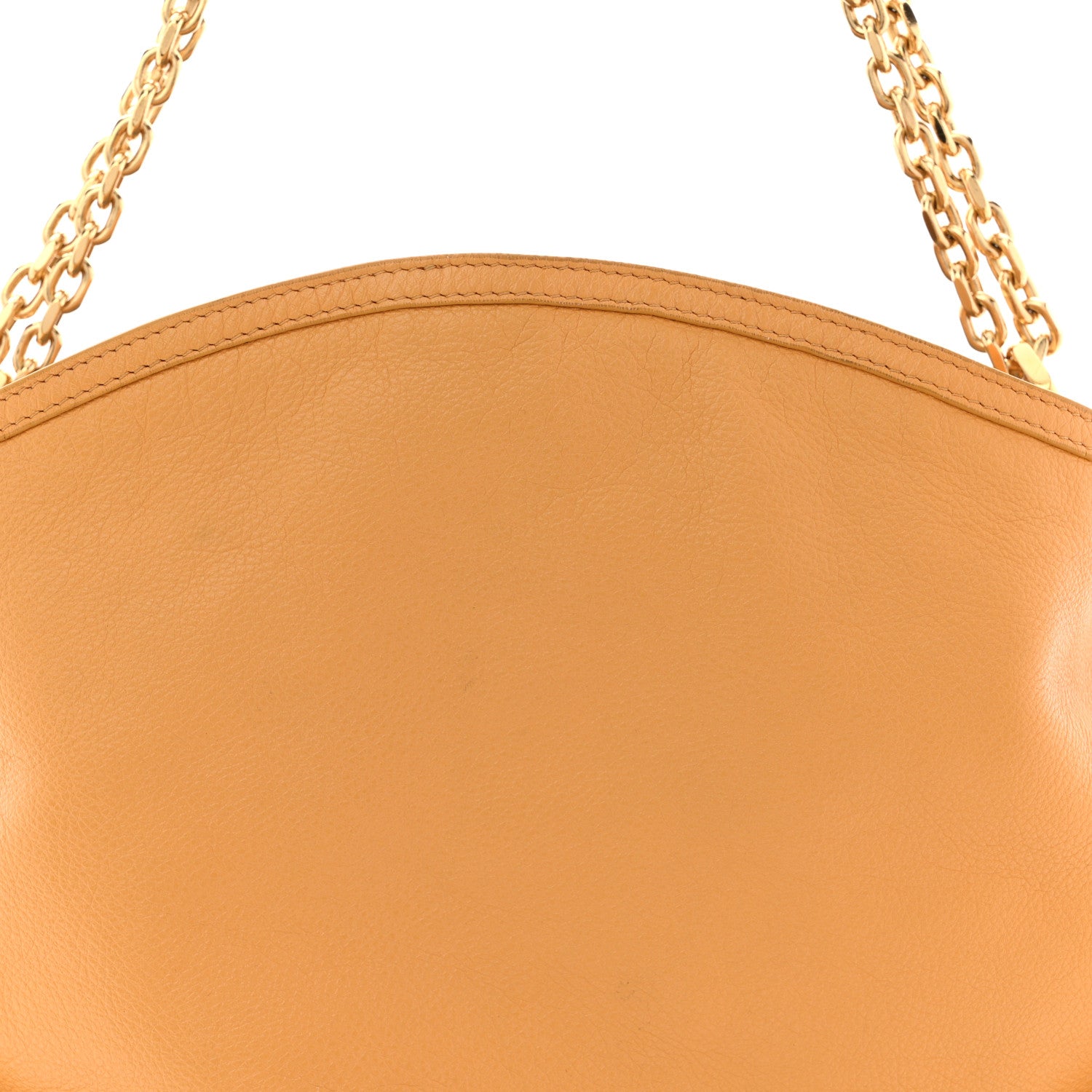 Givenchy Tumbled Calfskin Medium Voyou Bag Mustard 8 of 12