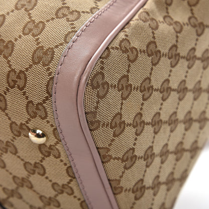 Gucci Monogram Medium Joy Boston Light Pink 11 of 12