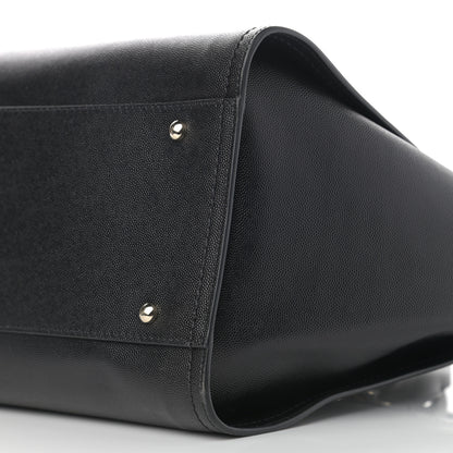Chanel Caviar Medium Studded Deauville Tote Black 10 of 11
