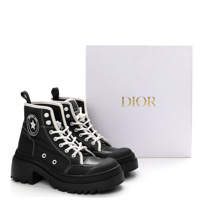 Christian Dior Technical Fabric D-Rise 35mm Boots 39.5 Black 10 of 10