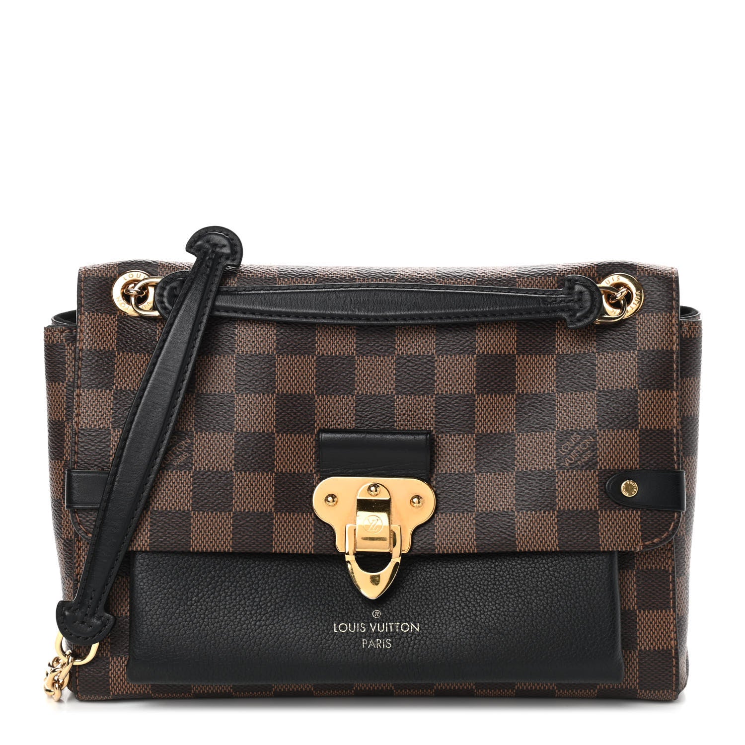 Louis Vuitton Damier Ebene Vavin PM Black 1 of 8