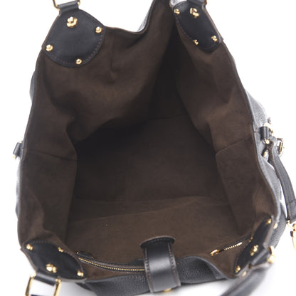 Louis Vuitton Mahina L Black 4 of 7