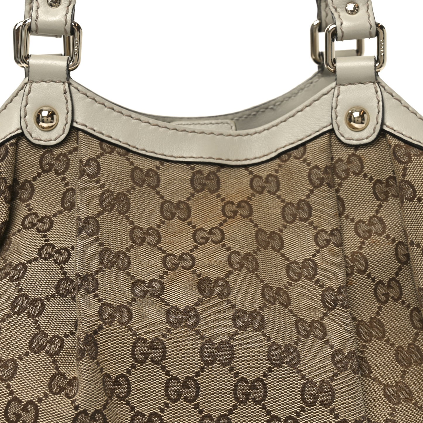 Monogram Medium Sukey Tote Off White
