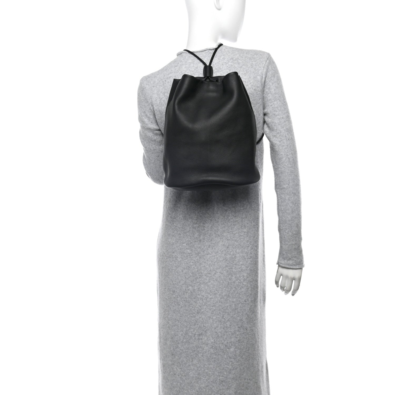 The Row Grained Calfskin Joe Backpack Black 2 of 9