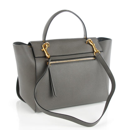 Celine Grained Calfskin Mini Belt Bag Grey 3 of 8