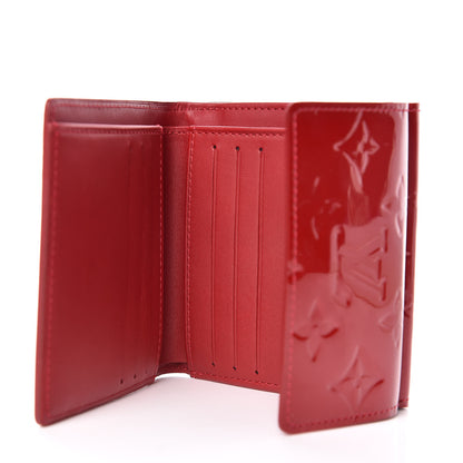 Louis Vuitton Vernis Elise Wallet Pomme D'Amour 5 of 8