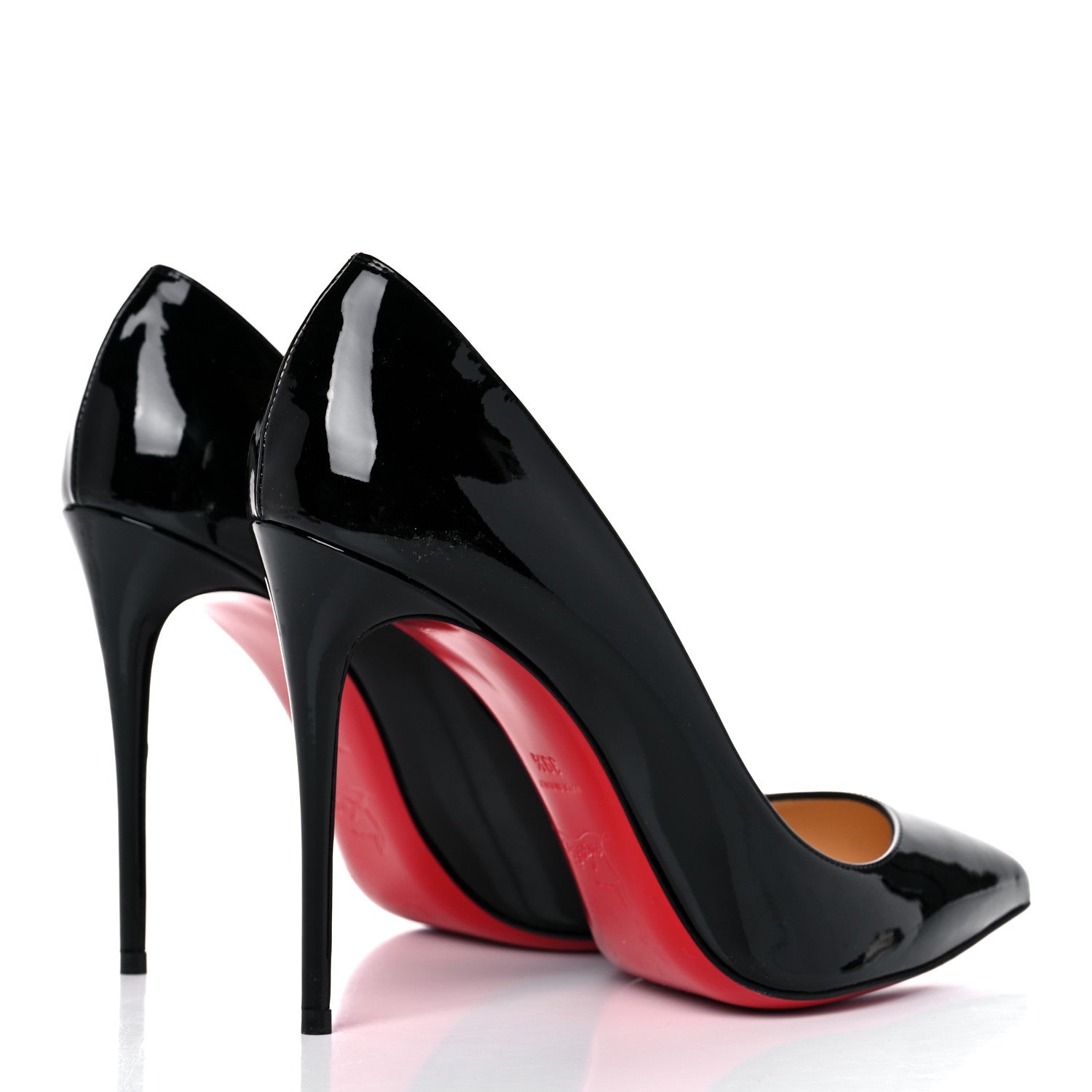 Christian Louboutin Patent So Kate 120 Pumps 38 Black 4 of 11