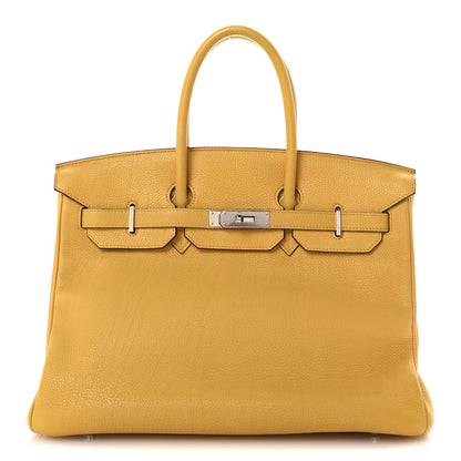 Hermes Togo Birkin 35 Soleil 1 of 10