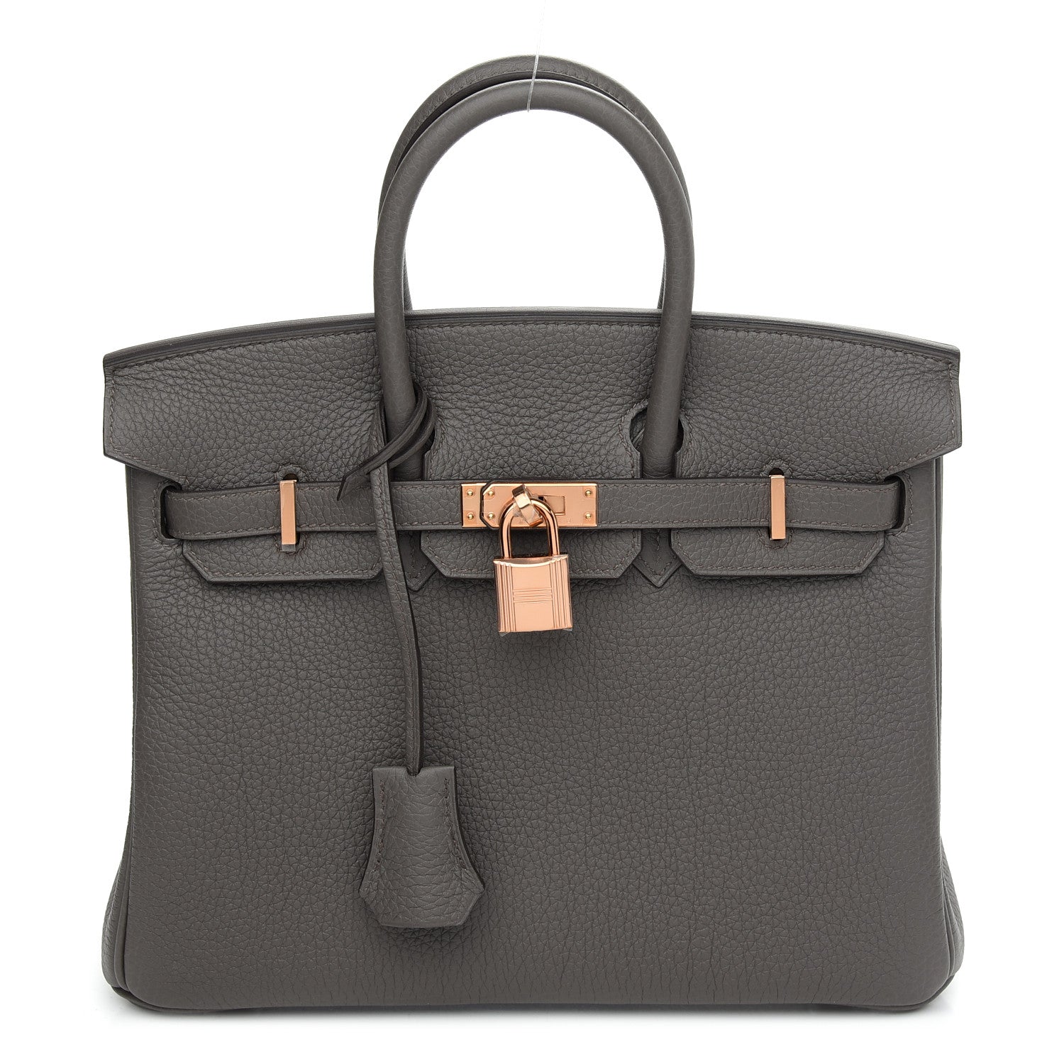 Hermes Togo Birkin 25 Etain 1 of 9