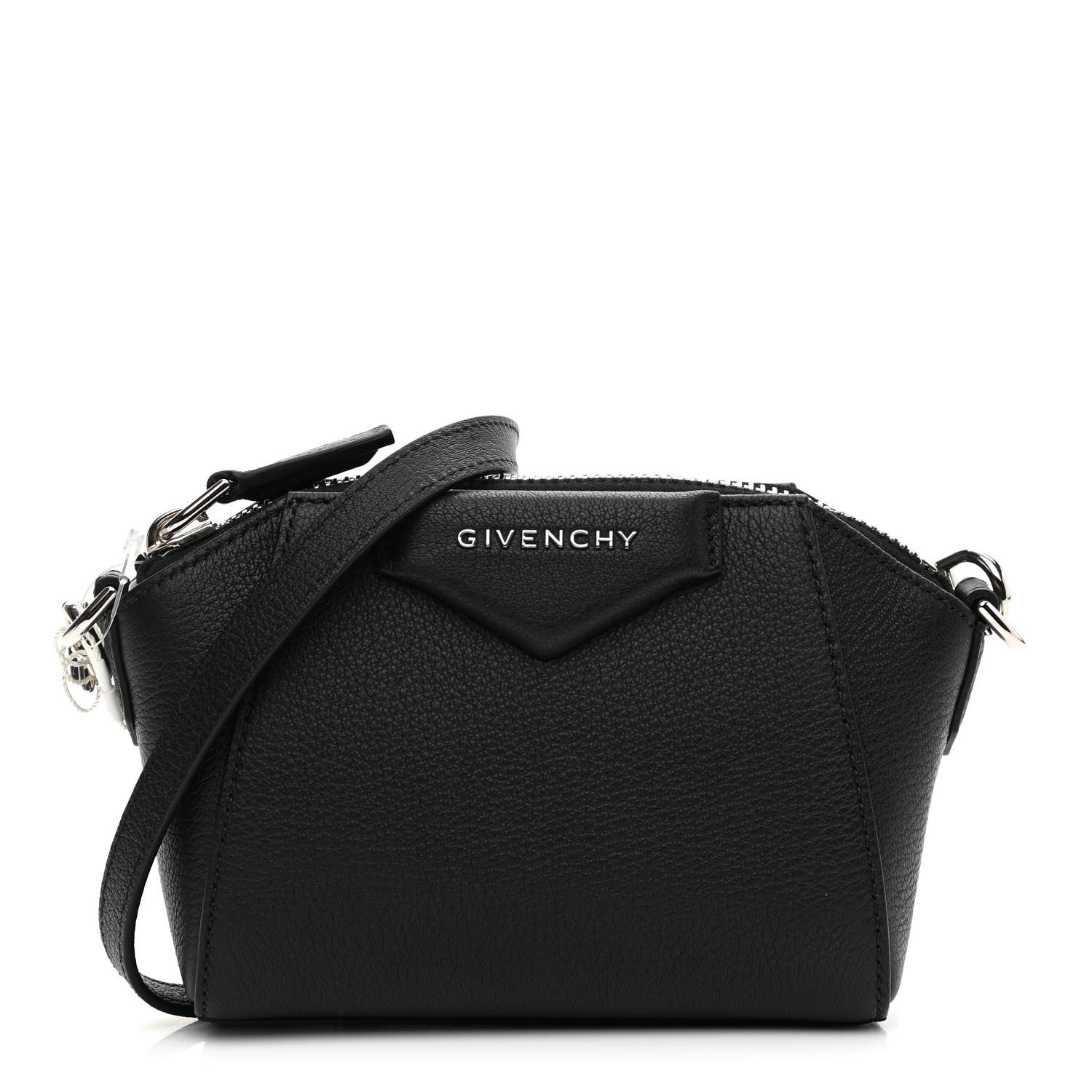 Givenchy Sugar Goatskin Nano Antigona Black 1 of 8