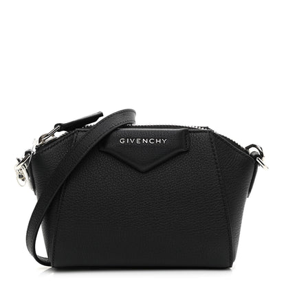 Givenchy Sugar Goatskin Nano Antigona Black 1 of 8