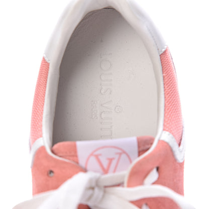Louis Vuitton Nubuck Suede Run Away Sneakers 36 Pink 7 of 7