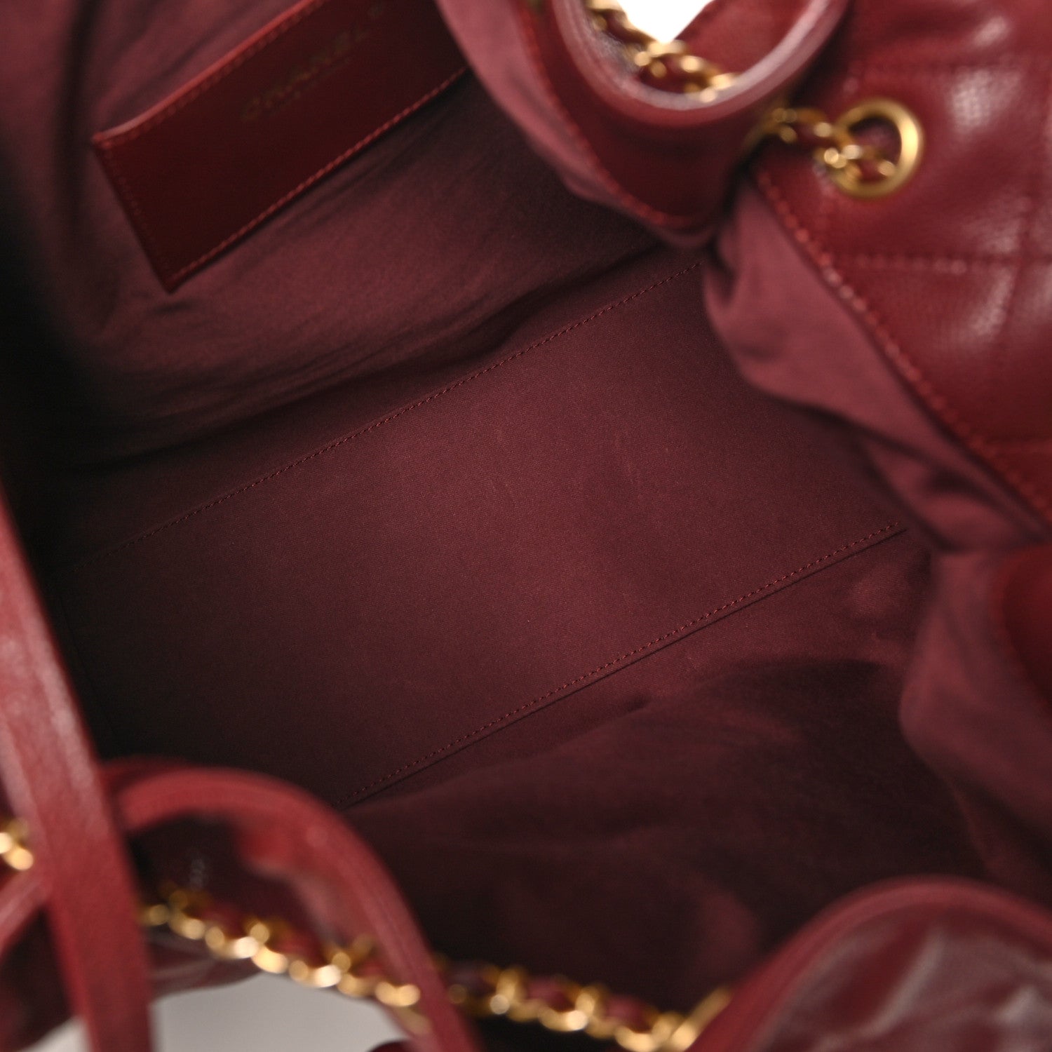 Chanel Caviar Quilted Medium Chanel 25 Handbag Burgundy 6 of 11