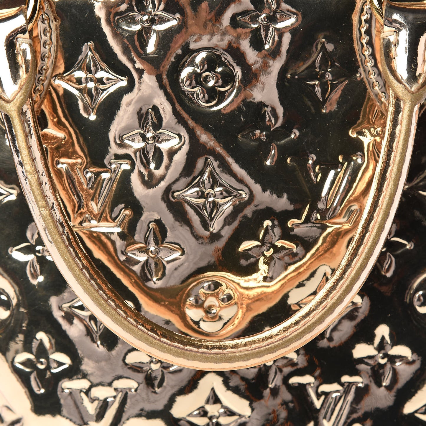 Monogram Miroir Lockit Gold